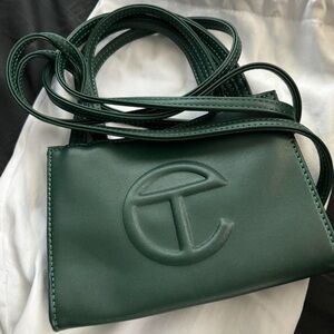 BRANDNEW Telfar Small Dark Olive Shopping Bag